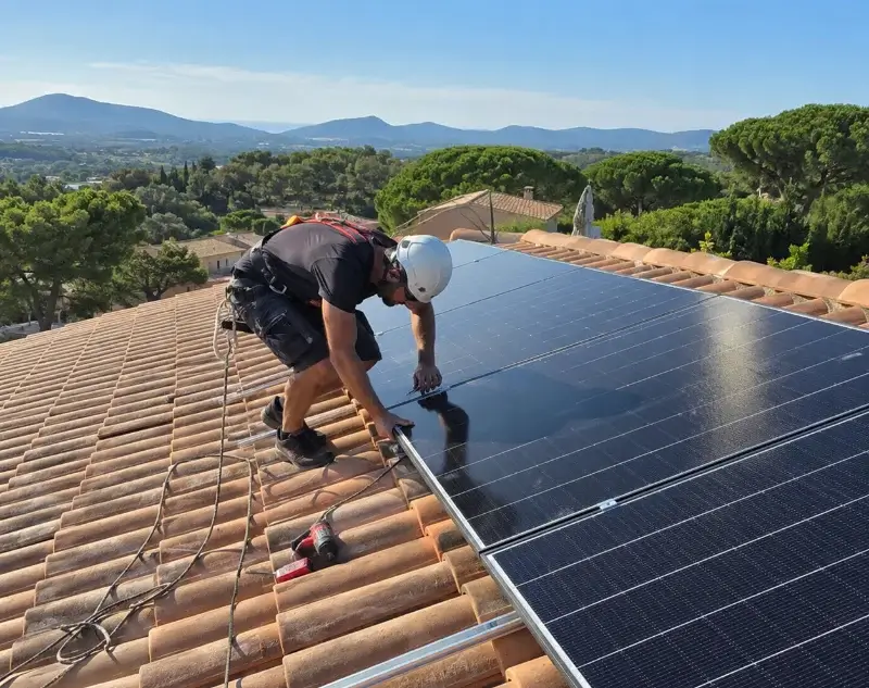 Installateur panneaux solaires Ascarat — pose photovoltaïque sur toiture