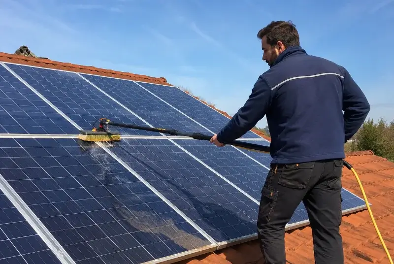 Nettoyage et entretien de panneaux solaires à Ascarat